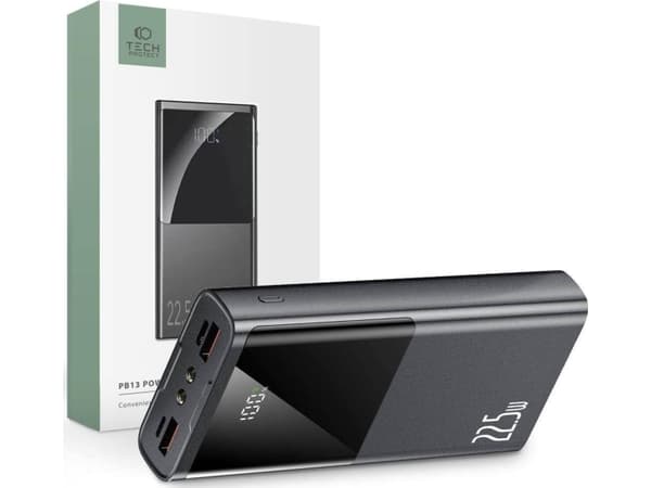 Powerbank Tech-Protect Powerbank 22.5W 20000mAh Tech-Protect PB13 szary
