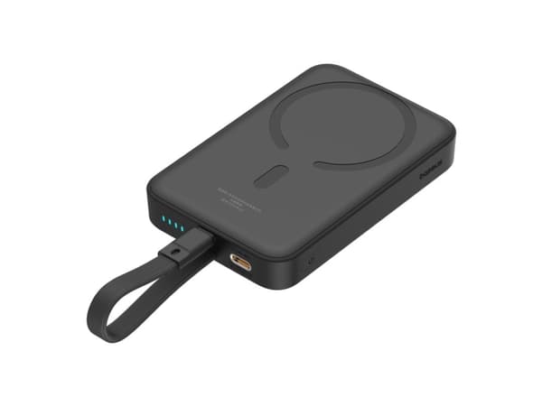 Baseus Magnetic Mini 10000mAh, USB-C 20W MagSafe powerbank (musta)