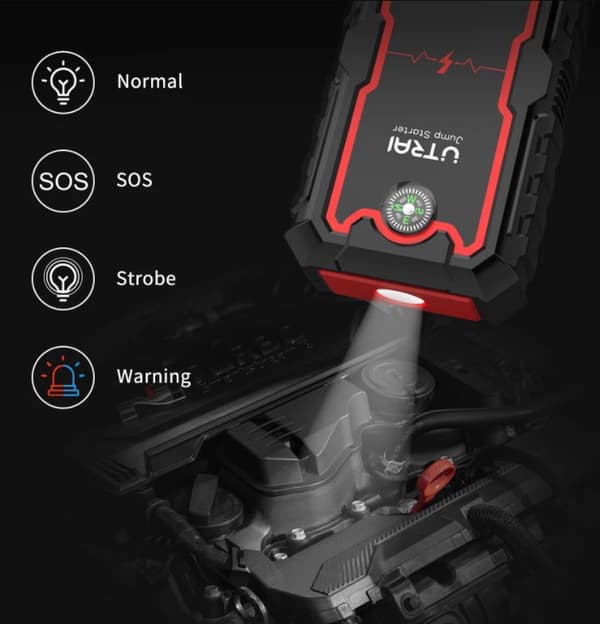 Starthjälp & Nödstartare, Jump Starter Expert, 25000 mAh, Powerbank