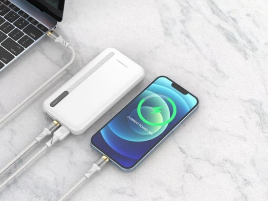 Snabbladdande Powerbank 2.1A 2Port