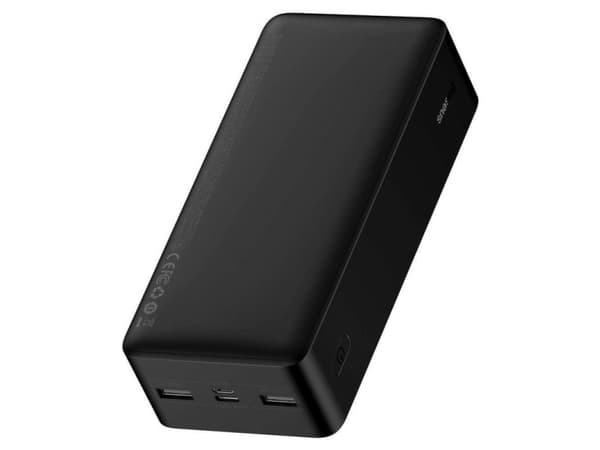 Baseus PPBD050201, 30000 mAh, Litium Polymer (LiPo), 3,7 V, Svart