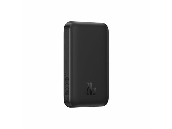 Baseus P10059002113-00, 6000 mAh, Trådløs lading, 20 W, Sort