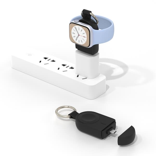 Qi Wireless Powerbank til Apple Watch Series 1-9 1200mAh