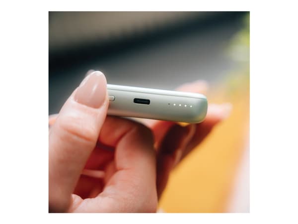Verbatim Charge ''n''' Go, 10000 mAh, litiumpolymeeri (LiPo), pikalataus 3.0, langaton lataus, vihreä