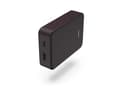 Miniatyrbilde 3 av 3: Hama Colour 10 - Strømbank - 10000 mAh - 37 Wh - 3 A - Fast Charge - 2 utgangskontakter (USB, 24 pin USB-C) - på kabel: USB-C - plomme (lilla)