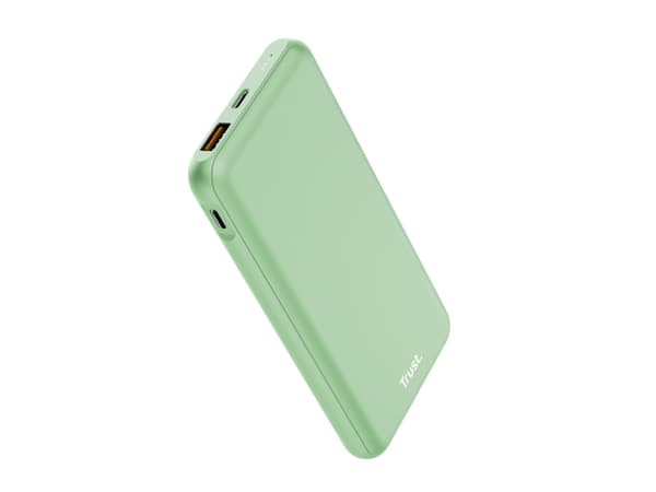 Trust Redoh - Strømbank - rask - 10000 mAh - 37 Wh - 18 watt - PD 2.0, QC 3.0 (4 pin USB Type A (QC 3.0), 2 x 24 pin USB-C (PD)) - på kabel: USB-C -