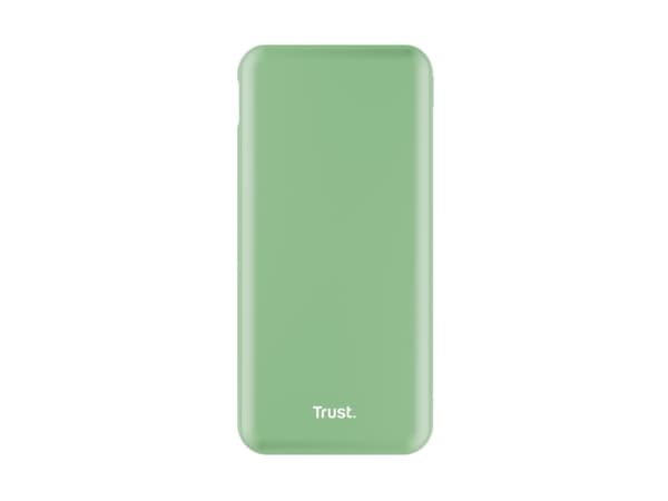 Trust Redoh - Strømbank - rask - 10000 mAh - 37 Wh - 18 watt - PD 2.0, QC 3.0 (4 pin USB Type A (QC 3.0), 2 x 24 pin USB-C (PD)) - på kabel: USB-C -