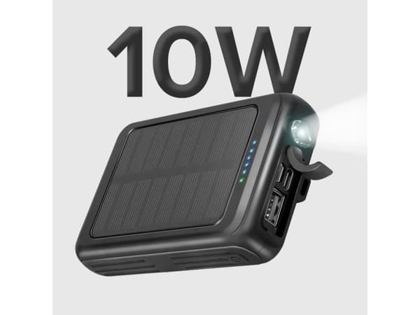 SBS TEBB5000MAGSK, 5000 mAh, Lithium Polymer (LiPo), Trådløs lading, Sort
