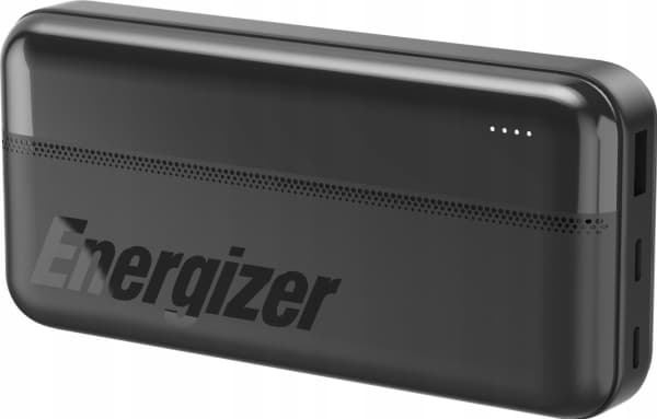 Energizer UE20050C, 20000 mAh, Lithium Polymer (LiPo), 10,5 W, Sort