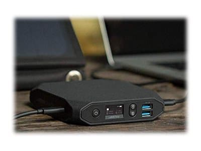 Omnicharge Omni20+ USB-C - Strømbank - 20000 mAh - 100 watt - 5 A - QC 3.0 - 4 utgangskontakter (2 x USB, 2 x USB-C)