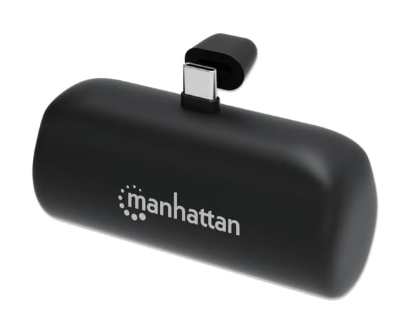 Manhattan 102612, 5000 mAh, Lithium-Ion (Li-Ion), 20 W, Sort Sort