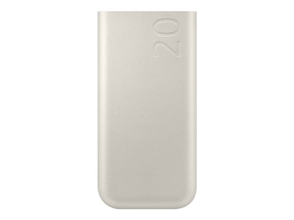 Samsung - Strömförsörjningsbank - 20000 mAh - 25 Watt - Fast Charge - beige