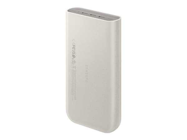 Samsung - Strömförsörjningsbank - 20000 mAh - 25 Watt - Fast Charge - beige