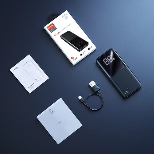 Joyroom Powerbank 10000mAh PD QC3.0 AFC - Svart