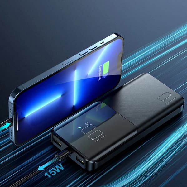 Joyroom Powerbank 10000mAh PD QC3.0 AFC - Svart