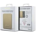 Miniatyrbild 5 av 5: Guess Magsafe Powerbank 5000mAh 15W Metal Script Logo - Guld