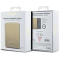Miniatyrbild 5 av 5: Guess Magsafe Powerbank 3000mAh 5W Metal Script Logo - Guld