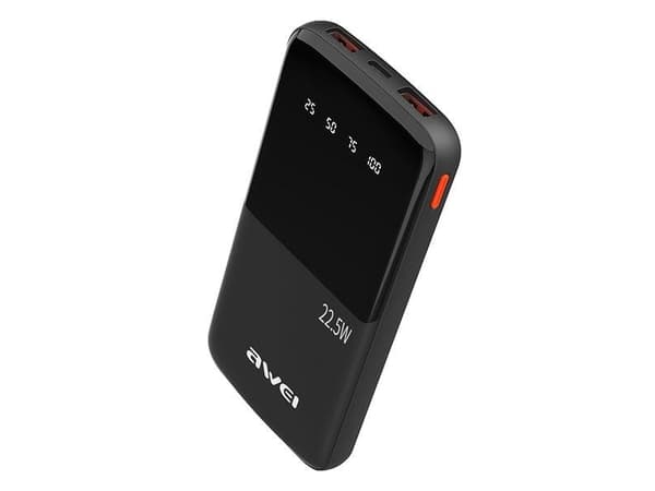 Powerbank Awei AWEI PowerBank P10K 10000 mAh 22.5W czarny/black
