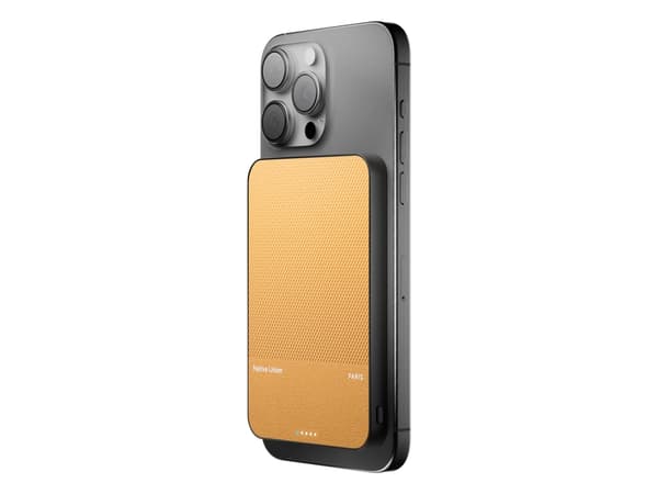 Native Union (Re)Classic Power Bank - magnetisk powerbank 5000 mAh kompatibel med MagSafe og Qi2, USB-C - USB-C-kabel 15 cm in ie (kraft)
