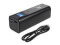 Miniatyrbilde 2 av 2: Maclean MCE335 Mobile Battery Power Bank 24600mAh Power Delivery (PD) 140W Rask/Rask/Superlading 88,56Wh 2x Typ-C USB