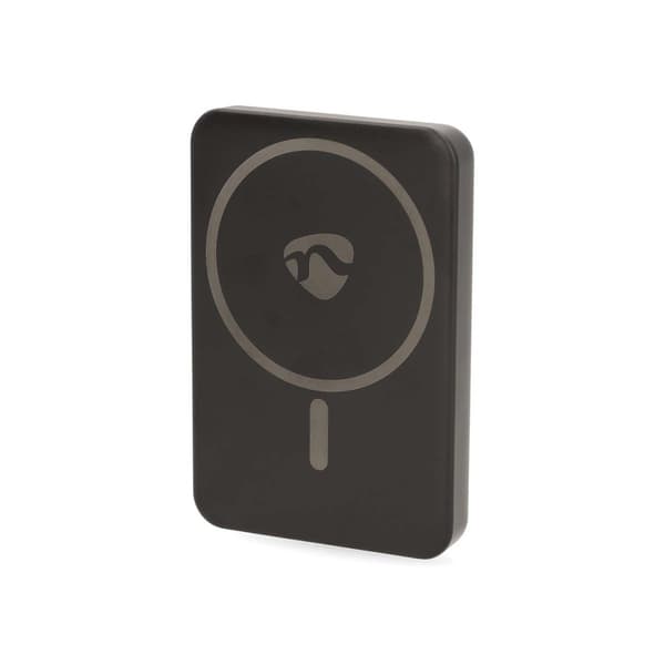 Nedis Powerbank | 5000 mAh | Trådløs opladning | 1.67 / 2.22 / 3.0 A | Antal output: 1 | Output tilslutning: 1x USB-C™ | Input forbindels: 1x USB-C™ |