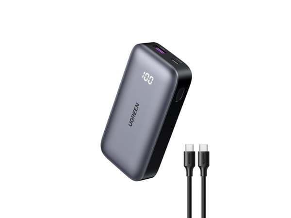Ugreen 10000mAh Mini Powerbank Quick Charging 30W, Grå