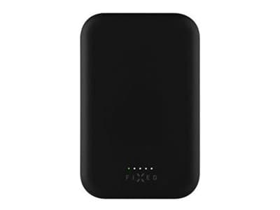 FIXED MagZen - 2. generasjon - trådløs nødlader - Li-pol - 10000 mAh - 38 Wh - 20 watt - 3 A - PD 3.0 (24 pin USB-C) - svart