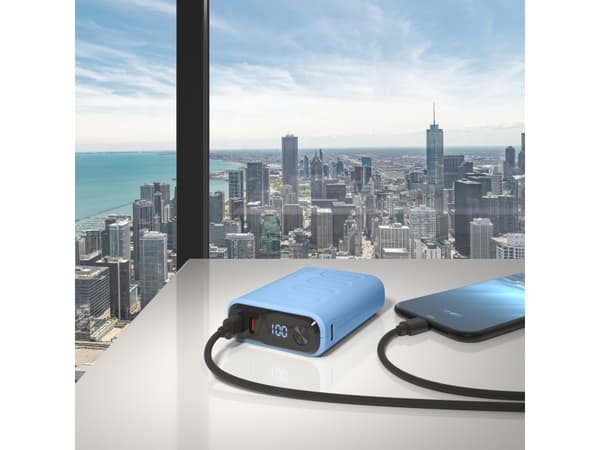 RealPower PB-10000C PD+, 10000 mAh, Lilla