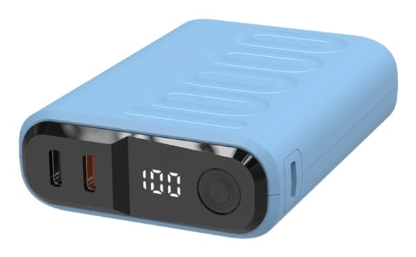 RealPower PB-10000C PD+, 10000 mAh, Lilla Lilla