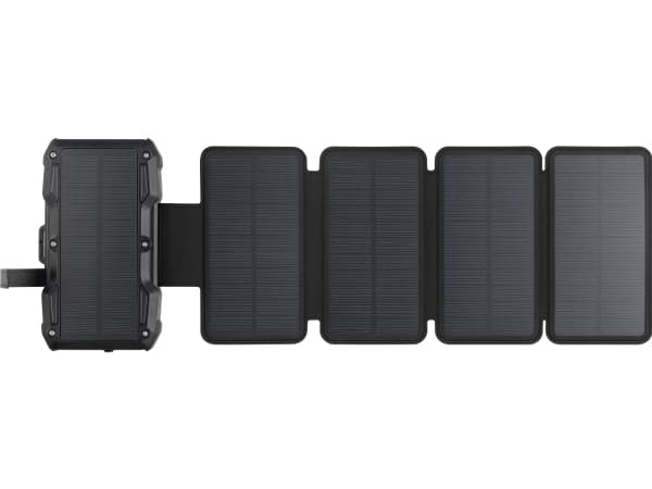 Sandberg Solar PowerBank - Trådløs ladestasjon / solkraftbank - 5-panel - 27000 mAh - 99.9 Wh - 22.5 watt - 1.67 A - PD/PPS 3.3 - 2 utgangskontakter