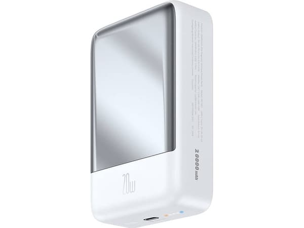 Mcdodo magneettinen virtalähde MC-5020 20000mAh, 20W (valkoinen)