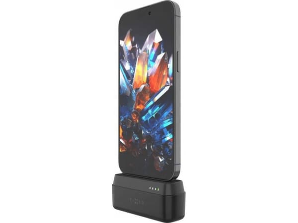 FIXED Zen 5 - Strømbank - plug-in - 5000 mAh - 18.5 Wh - 20 watt - 3 A - PD 3.0 (24 pin USB-C) - svart