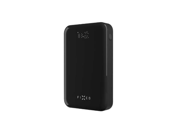 FIXED Zen 20 Pro - Strømbank - 20000 mAh - 74 Wh - 130 watt - 5 A - PD 3.0 - 3 utgangskontakter (2 x USB-C, USB-type A) - på kabel: USB-C - svart, gr