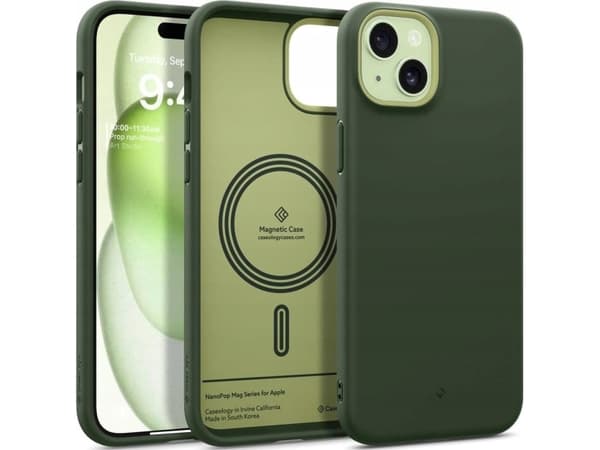 Spigen Spigen Caseology Nano Pop MagSafe, avo green - iPhone 15