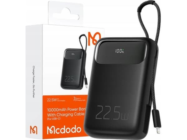 Mcdodo MC-3253, 10000 mAh, Sort