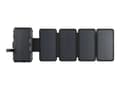 Miniatyrbilde 2 av 5: Sandberg Solar PowerBank - Trådløs ladestasjon / solkraftbank - 5-panel - 27000 mAh - 99.9 Wh - 22.5 watt - 1.67 A - PD/PPS 3.3 - 2 utgangskontakter