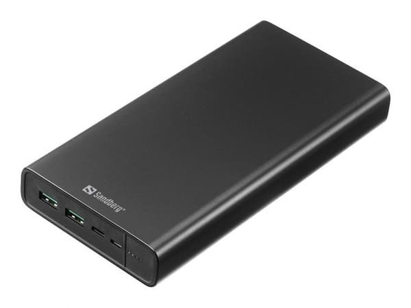 Sandberg Powerbank USB-C PD 100W 38400 Sort