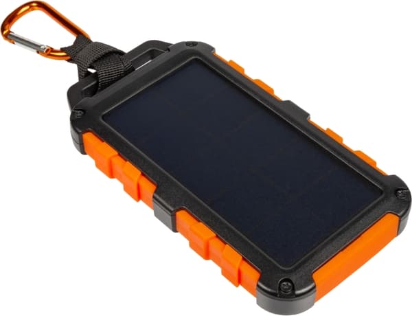 Xtorm XR104 Solar Charge Powerbank 10.000 mAh Sort, Oransje
