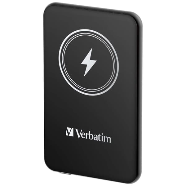 Verbatim Charge ´n´ Go Magnetisk trådlös powerbank 5000 Svart