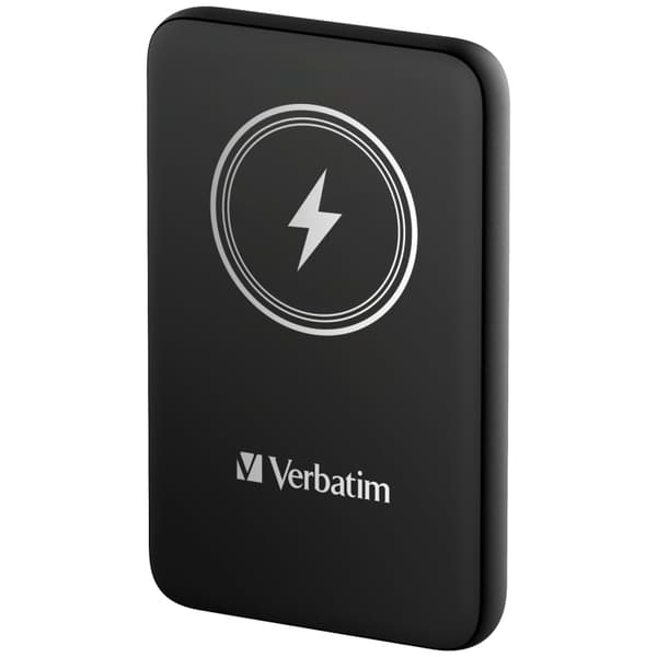 Verbatim Charge ´n´ Go Magnetisk trådløs powerbank 10000 Sort