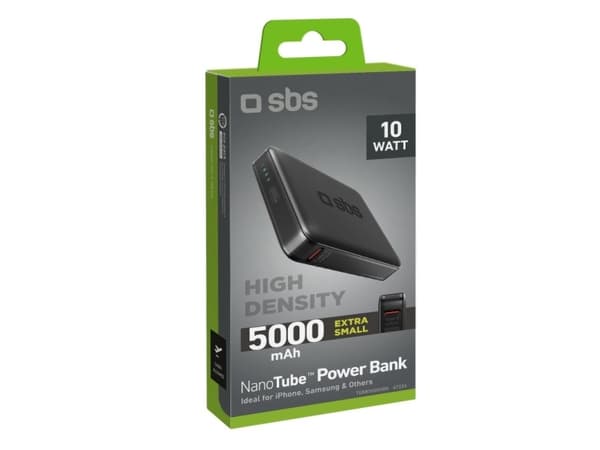 SBS TEBB5000HDK, 5000 mAh, Lithium polymer (LiPo), Smart IC, 3,85 V, 10 W, Sort