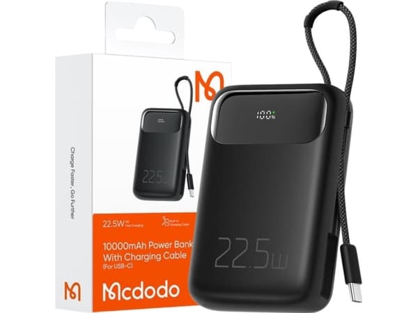 Mcdodo MC-3243, 10000 mAh, Sort