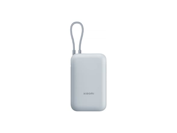 Xiaomi P15ZM - Strömförsörjningsbank - integrerad kabel - 10000 mAh - 37 Wh - 22.5 Watt - 3 A - Fast Charge - 2 utdatakontakter (24 pin USB-C, USB) -