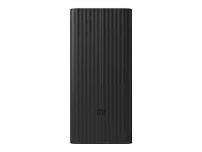 Xiaomi PB3018ZM - Strømbank - 30000 mAh - 111 Wh - 18 watt - 3 A - Fast Charge - 3 utgangskontakter (24 pin USB-C, USB) Sort