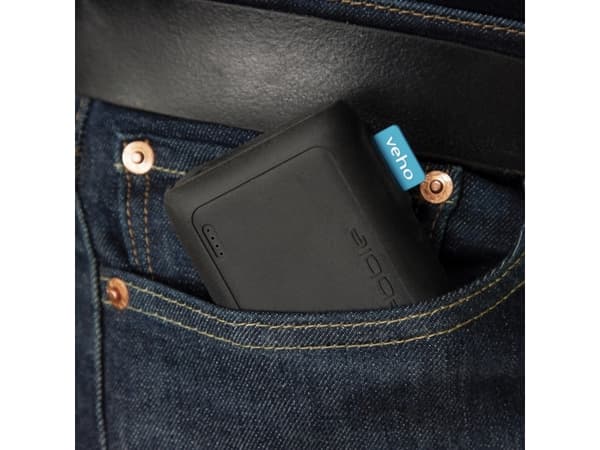 Veho Pebble PZ-12, 10000 mAh, Litium-Ion (Li-Ion), 3,7 V, Svart