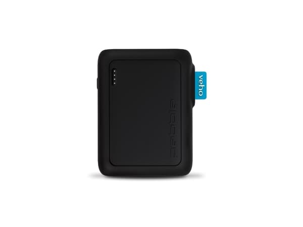 Veho Pebble PZ-12, 10000 mAh, Litium-Ion (Li-Ion), 3,7 V, Svart