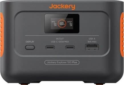 POWER STATION EXPLORER 100PLS/99.2WH 21-0001-000164 JACKERS Sort, Oransje