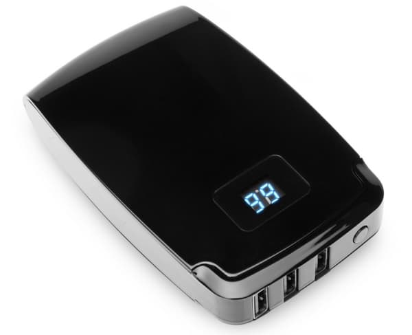 Ednet 31892, 10400 mAh, Lithium-Ion (Li-Ion), Sort