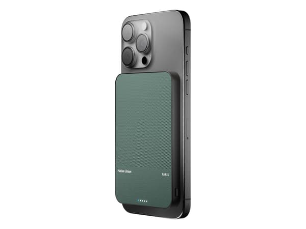 Native Union PB-5KMS-GRN, 5000 mAh, Trådløs lading, 3,85 V, Grønn