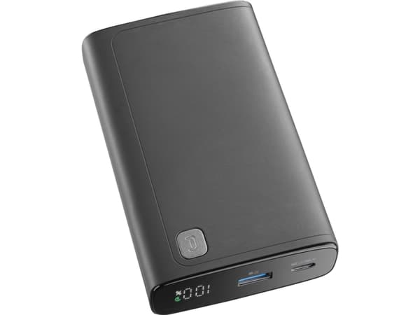 Cellularline 8018080484612, 20000 mAh, Lithium-Ion (Li-Ion), Power Delivery, Sort